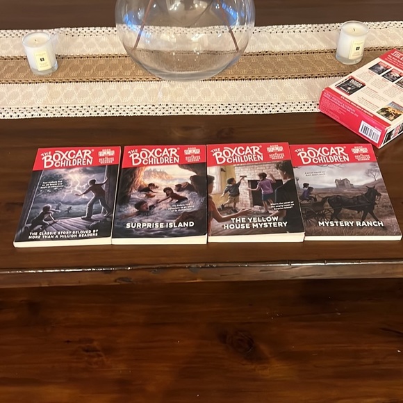 The Boxcar Children. Books 1-4. Good used condition. - Picture 4 of 4